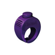 Clicino sormusnaksutin on toimintavarma ja miellyttävä ääninen, violetti.