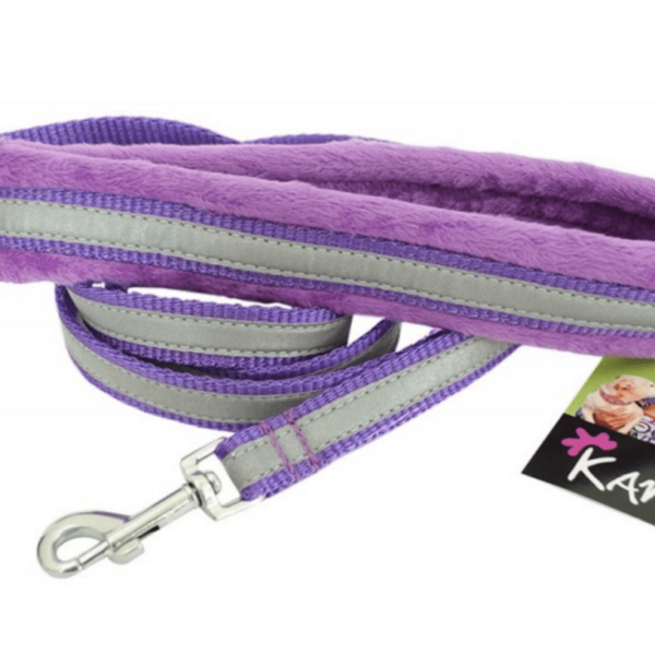 Kana Collection Shine koiran talutushihna violetti.
