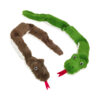 Nobby Käärme pehmolelu vingulla 85 cm. Voit valita vihreän tai ruskean vinkukäärmeen.