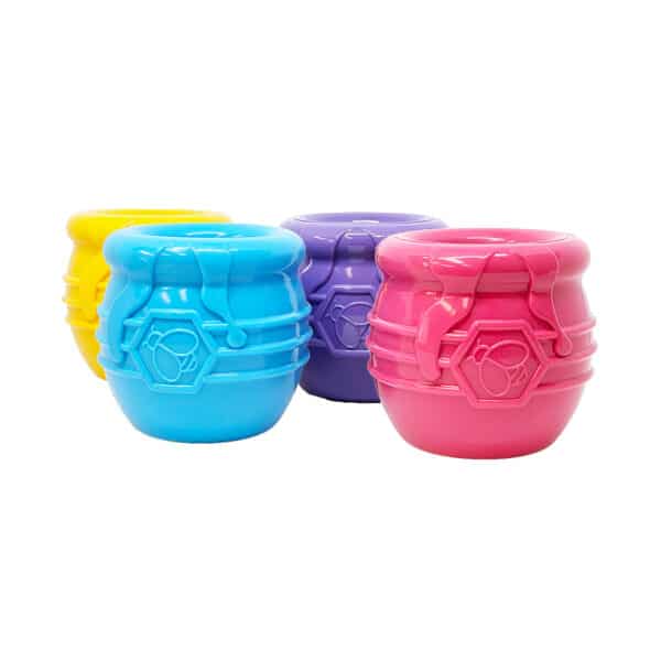 SodaPup Honey Pot Pup-X aktivointikuppi, neljä eri väriä.