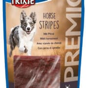Trixie Horse Stripes hevosenfileet myyntipussissa.